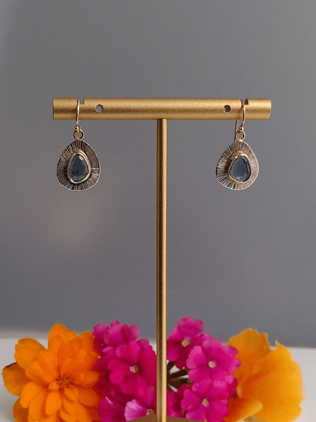 London Blue Topaz Earrings